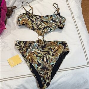 Charlie Holiday Tropical Palm One Piece